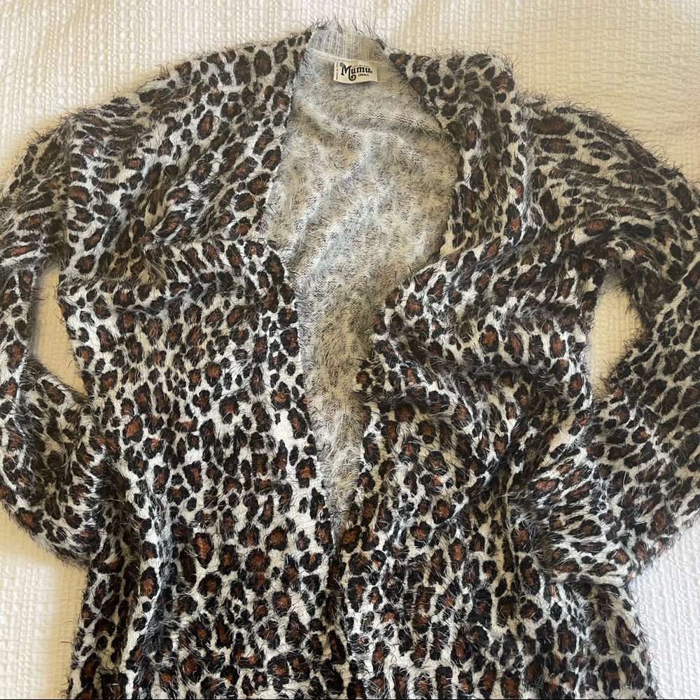Show Me Your Mumu Leopard Duster Eyelash Small
